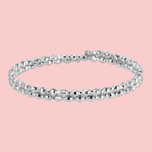 Ladies Bracelet Platinum polish